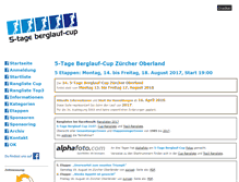 Tablet Screenshot of berglauf-cup.ch